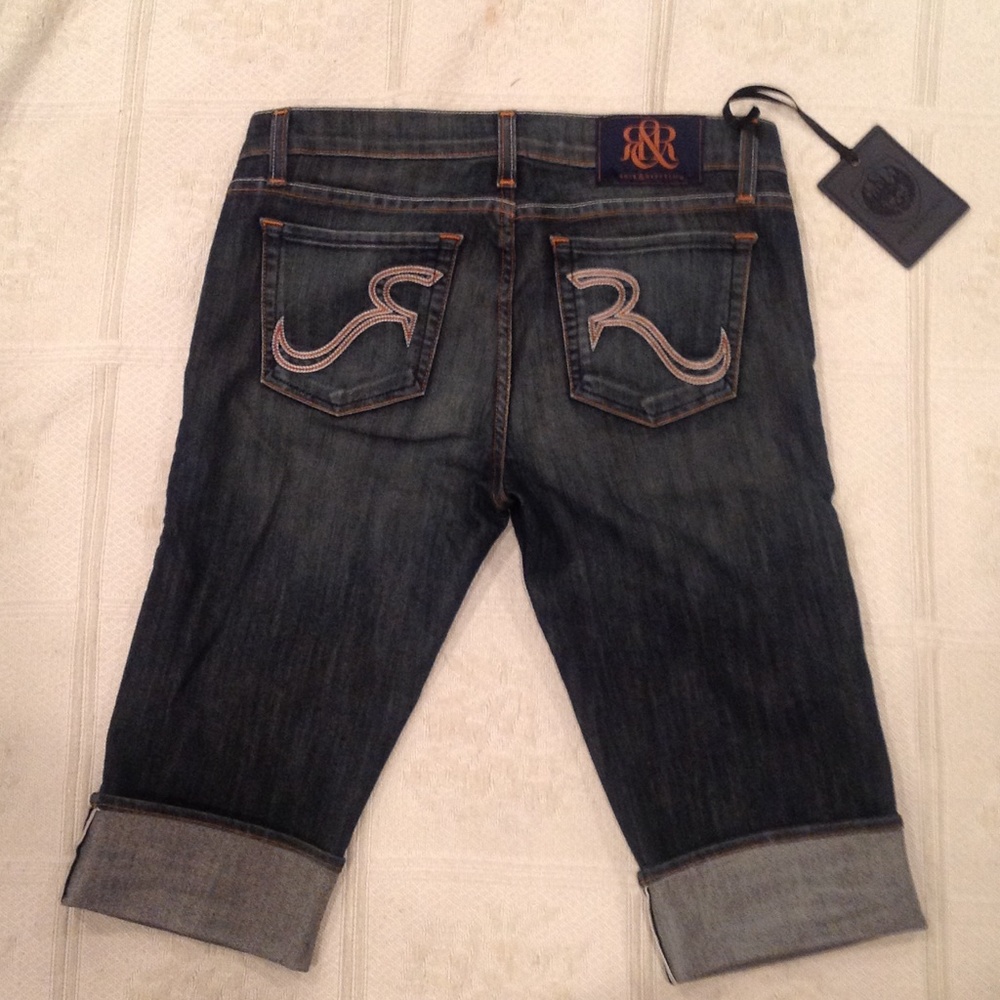 ROCK & REPUBLIC JEAN SHORTS